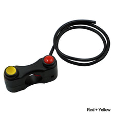 Load image into Gallery viewer, 7/8" 22mm Motorcycle Switch Electric Bicycle Scooter Handlebar Switches With Headlight Lamp Horn ON OFF Start 2 Button
