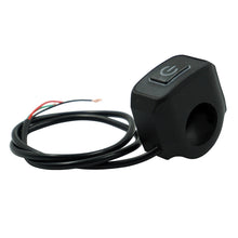 Load image into Gallery viewer, Motorcycle Switch Headlight Horn Modified Control Switch Handlebar Mount Button with LED Light With 60cm Cable
