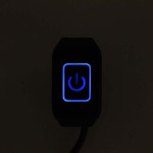 Load image into Gallery viewer, Motorcycle Switch Headlight Horn Modified Control Switch Handlebar Mount Button with LED Light With 60cm Cable
