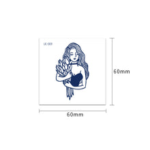 Load image into Gallery viewer, Small Fresh Tattoo Sticker Waterproof Long Lasting Tattoo Sticker Temporary Body Art Tattoo for Men Women
