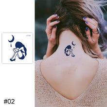 Load image into Gallery viewer, Small Fresh Tattoo Sticker Waterproof Long Lasting Tattoo Sticker Temporary Body Art Tattoo for Men Women
