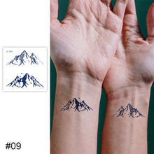 Load image into Gallery viewer, Small Fresh Tattoo Sticker Waterproof Long Lasting Tattoo Sticker Temporary Body Art Tattoo for Men Women
