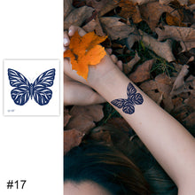 Load image into Gallery viewer, Small Fresh Tattoo Sticker Waterproof Long Lasting Tattoo Sticker Temporary Body Art Tattoo for Men Women

