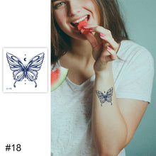 Load image into Gallery viewer, Small Fresh Tattoo Sticker Waterproof Long Lasting Tattoo Sticker Temporary Body Art Tattoo for Men Women
