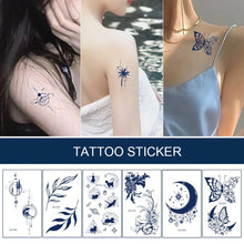 Load image into Gallery viewer, Small Fresh Herbal Tattoo Sticker Waterproof Long Lasting Tattoo Sticker Temporary Body Art Tattoo for Women Men
