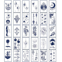 Load image into Gallery viewer, Small Fresh Herbal Tattoo Sticker Waterproof Long Lasting Tattoo Sticker Temporary Body Art Tattoo for Women Men
