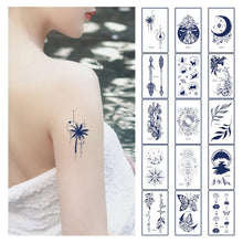 Load image into Gallery viewer, Small Fresh Herbal Tattoo Sticker Waterproof Long Lasting Tattoo Sticker Temporary Body Art Tattoo for Women Men
