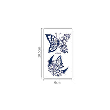 Load image into Gallery viewer, Small Fresh Herbal Tattoo Sticker Waterproof Long Lasting Tattoo Sticker Temporary Body Art Tattoo for Women Men
