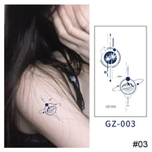 Load image into Gallery viewer, Small Fresh Herbal Tattoo Sticker Waterproof Long Lasting Tattoo Sticker Temporary Body Art Tattoo for Women Men
