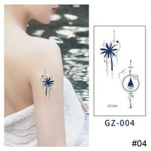 Load image into Gallery viewer, Small Fresh Herbal Tattoo Sticker Waterproof Long Lasting Tattoo Sticker Temporary Body Art Tattoo for Women Men
