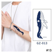 Load image into Gallery viewer, Small Fresh Herbal Tattoo Sticker Waterproof Long Lasting Tattoo Sticker Temporary Body Art Tattoo for Women Men
