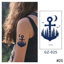 Load image into Gallery viewer, Small Fresh Herbal Tattoo Sticker Waterproof Long Lasting Tattoo Sticker Temporary Body Art Tattoo for Women Men
