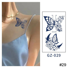 Load image into Gallery viewer, Small Fresh Herbal Tattoo Sticker Waterproof Long Lasting Tattoo Sticker Temporary Body Art Tattoo for Women Men
