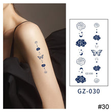 Load image into Gallery viewer, Small Fresh Herbal Tattoo Sticker Waterproof Long Lasting Tattoo Sticker Temporary Body Art Tattoo for Women Men
