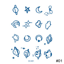Load image into Gallery viewer, Small Pattern Herbal Tattoo Sticker Finger Cochlear Tattoo Sticker Waterproof Long Lasting Body Art Tattoo
