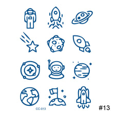 Load image into Gallery viewer, Small Pattern Herbal Tattoo Sticker Finger Cochlear Tattoo Sticker Waterproof Long Lasting Body Art Tattoo
