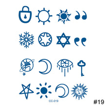 Load image into Gallery viewer, Small Pattern Herbal Tattoo Sticker Finger Cochlear Tattoo Sticker Waterproof Long Lasting Body Art Tattoo
