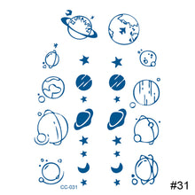 Load image into Gallery viewer, Small Pattern Herbal Tattoo Sticker Finger Cochlear Tattoo Sticker Waterproof Long Lasting Body Art Tattoo
