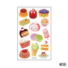 Load image into Gallery viewer, Children Cute Dessert Ice Cream Tattoo Sticker Waterproof Sweatproof Funny Tattoo Sticker Temporary Body Art Tattoo
