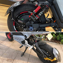 Load image into Gallery viewer, Universal Motorcycle Mudguard Rear Fender Extension Splash Pad CNC Aluminum Bracket Accessories For Monkey M3 M5 Maverick U1 N1s
