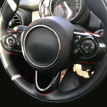 Load image into Gallery viewer, 3Pcs/Set Carbon Fiber Car Steering Wheel Trim Covers Accessories For BMW MINI Cooper F54 F55 F56 F57 F60 Steering Wheel Trim
