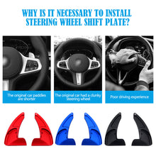 Load image into Gallery viewer, Car Steering Wheel Shift Paddle Shifter Gear Extension for Dodge Durango Citadel R/T SXT Plus Charger GT Challenger RT Scat Pack
