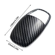 Load image into Gallery viewer, Carbon Fiber Pattern Car Gear Head Decorative Shell Cover for Dodge Challenger Charger SRT 2015 2016 2017 2018 2019 2020 2021 Car Interior Trim

