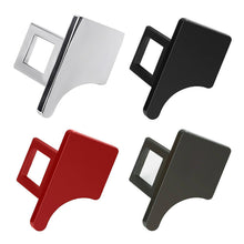 Load image into Gallery viewer, 1Pc Car Seat Safety Belt Buckle Clip Hidden Metal Insert Card Auto Interior Seat Buckles Alert Silencer Seatbelt Accessories
