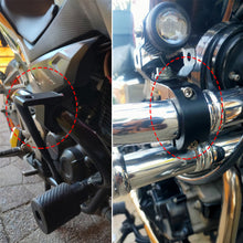 Load image into Gallery viewer, Motorcycle LED Headlight Clamps Brackets Tube Clamp Mount Kit For Motorcycle Spotlights Or Fog Light Mount Motorbike Accessories
