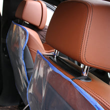 Load image into Gallery viewer, Car Seat Back Protector Cover Auto Seat Cushion Kick Mat Pad Anti Mud Clean Dirt Decals Leather Kick Mat for Children Kids Baby
