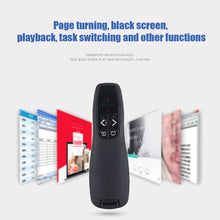 Load image into Gallery viewer, 2.4GHz Wireless USB Powerpoint Presentation PPT Flip Pen Pointer Clicker Presenter with Red Light Remote Control for Teacher

