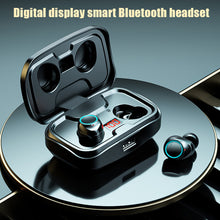 Load image into Gallery viewer, TWS X10 Wireless Bluetooth Headset HIFI Stereo Sports Waterproof Noise Reduction Binaural Fingerprint Touch with Charging Box
