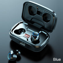 Load image into Gallery viewer, TWS X10 Wireless Bluetooth Headset HIFI Stereo Sports Waterproof Noise Reduction Binaural Fingerprint Touch with Charging Box

