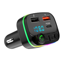 Load image into Gallery viewer, P3 Car Bluetooth 5.0 FM Transmitter Audio Receiver Auto MP3 Player PD20W Type-C 2USB Fast Charger Car Electronics Accessories
