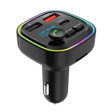 Load image into Gallery viewer, P4 Car Bluetooth 5.0 FM Transmitter Audio Receiver Auto MP3 Player PD20W Type-C 2USB Fast Charger Car Electronics Accessories
