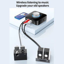 Load image into Gallery viewer, Bluetooth 5.0 Receiver Transmitter Stereo AUX 3.5mm Jack RCA Handsfree Call TF U-Disk Play Wireless Audio Adapter For TV PC Car
