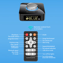 Load image into Gallery viewer, Bluetooth 5.0 Receiver Transmitter Stereo AUX 3.5mm Jack RCA Handsfree Call TF U-Disk Play Wireless Audio Adapter For TV PC Car
