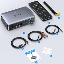 Load image into Gallery viewer, Bluetooth Receiver Transmitter 5.1 Audio Adapter Digital Analog Microphone Singing
