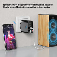 Load image into Gallery viewer, Bluetooth 5.0 Audio Receiver Transmitter Stereo Wireless Adapter TF/U Disk Play Quick USB Charge For Headphone TV IR APP Control
