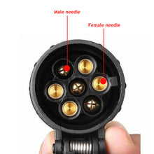 Load image into Gallery viewer, 13 To 7 Pin Plug Adapter Durable Trailer Connector 12V Towbar Towing Waterproof Plugs Socket Adapter Protect Connections RV Accessories
