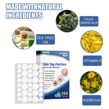 Load image into Gallery viewer, 144pcs Wart Treatment Stickers Skin Tag Remover Patches Treatments Hydrocolloid Gel Acne Warts Invisible Skin Care
