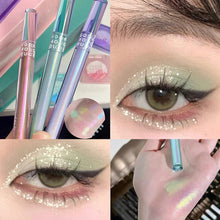 Load image into Gallery viewer, Brightening Shimmer Liquid Eyeshadow Lying Silkworm Highlight Stick Eye Cosmetic Long-lasting Shiny Makeup Cosmetics
