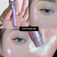 Load image into Gallery viewer, Brightening Shimmer Liquid Eyeshadow Lying Silkworm Highlight Stick Eye Cosmetic Long-lasting Shiny Makeup Cosmetics
