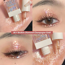Load image into Gallery viewer, Glitter Crystal Liquid Eye Shadow Sequins Bright Eye Liner Pen Pearlescent Shiny Waterproof Long Lasting Eyes Makeup Cosmetics
