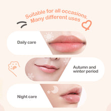 Load image into Gallery viewer, Moisturizing Heart Lip Balm Clear Lip Primer Lipstick Mask Jelly Tinted Lip Gloss Stick Lighten Lines Plump Lip Care
