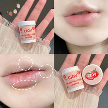 Load image into Gallery viewer, Jelly Peach Lip Balm Lips Care Sleeping Mask Hydrated Lip Repair Nourish Moisturizing Colorless Cute Sweet Lipstick Makeup
