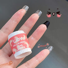 Load image into Gallery viewer, Jelly Peach Lip Balm Lips Care Sleeping Mask Hydrated Lip Repair Nourish Moisturizing Colorless Cute Sweet Lipstick Makeup

