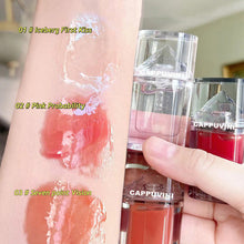 Load image into Gallery viewer, Ice Mountain Transparent Crystal Lip Gloss Jelly Lip Glaze Glass Lip Oil Moisturizing Waterproof Liquid Lipstick Lips Cosmetics
