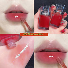 Load image into Gallery viewer, Ice Mountain Transparent Crystal Lip Gloss Jelly Lip Glaze Glass Lip Oil Moisturizing Waterproof Liquid Lipstick Lips Cosmetics
