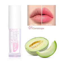 Load image into Gallery viewer, Fruit Lip Gloss Temperature Color Changing Mirror Lip Oil Plumping Moisturizing Reducing Lip Lines Waterproof Lip Balm Cosmetics
